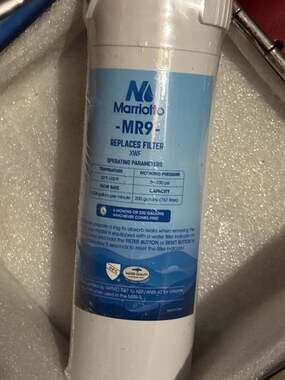 Marriotto MR9 Refrigerator Water Filter Replacement (Replaces GE XWF)